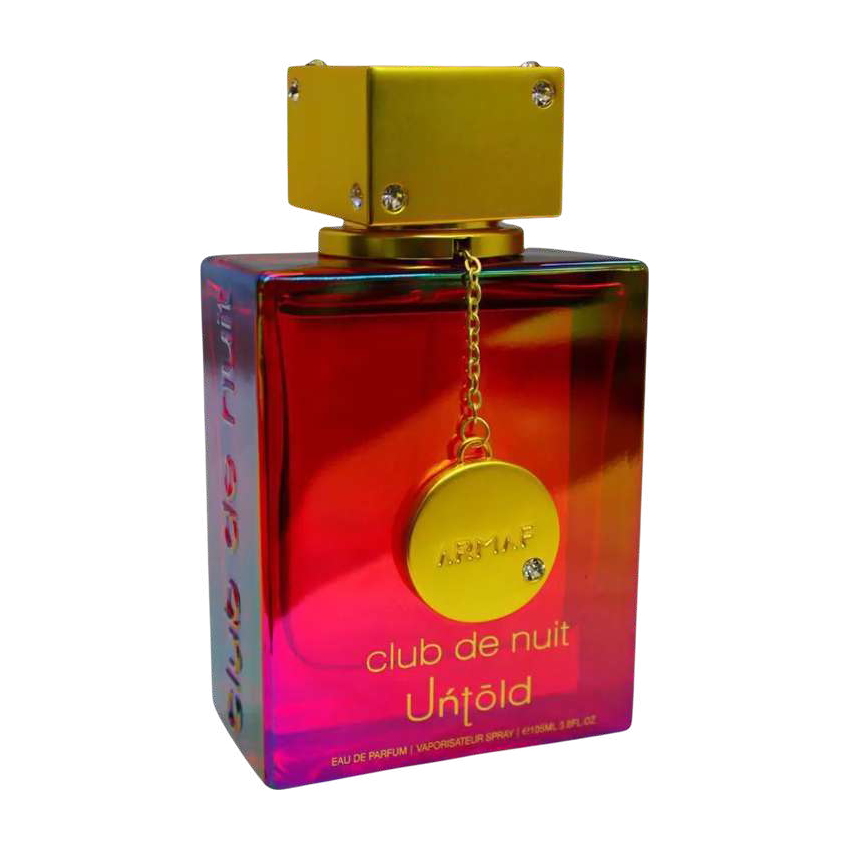 Perfume árabe Club de Nuit Untold disponible en Cancún
